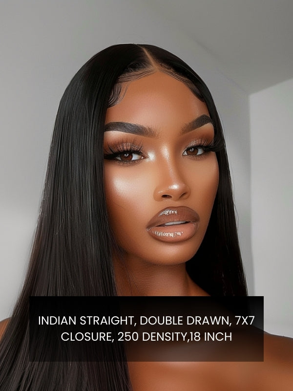 Plush Swiss 7x7 DD Swiss Lace - Indian