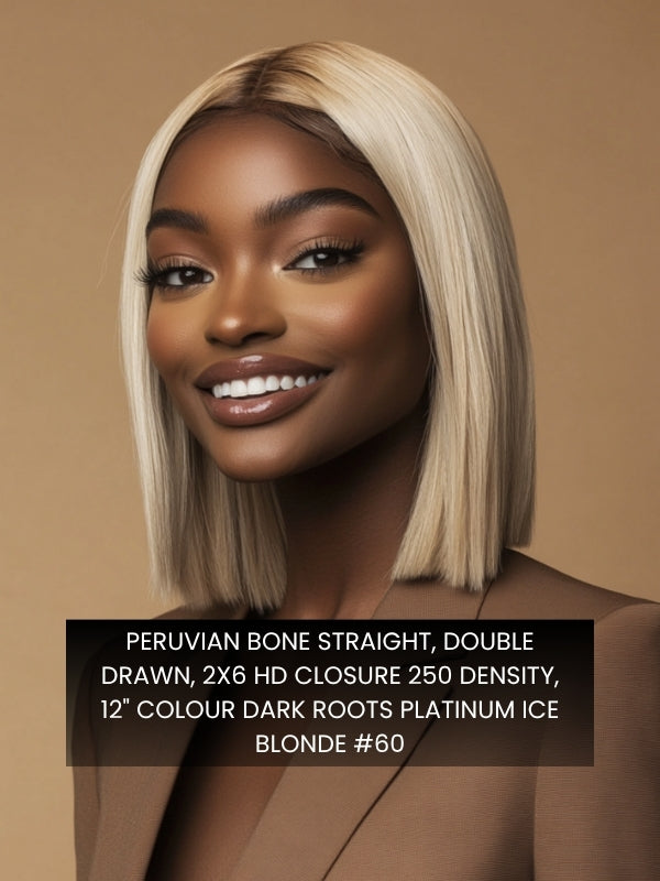 Plush Swiss 2x6 DD HD Lace - Peruvian