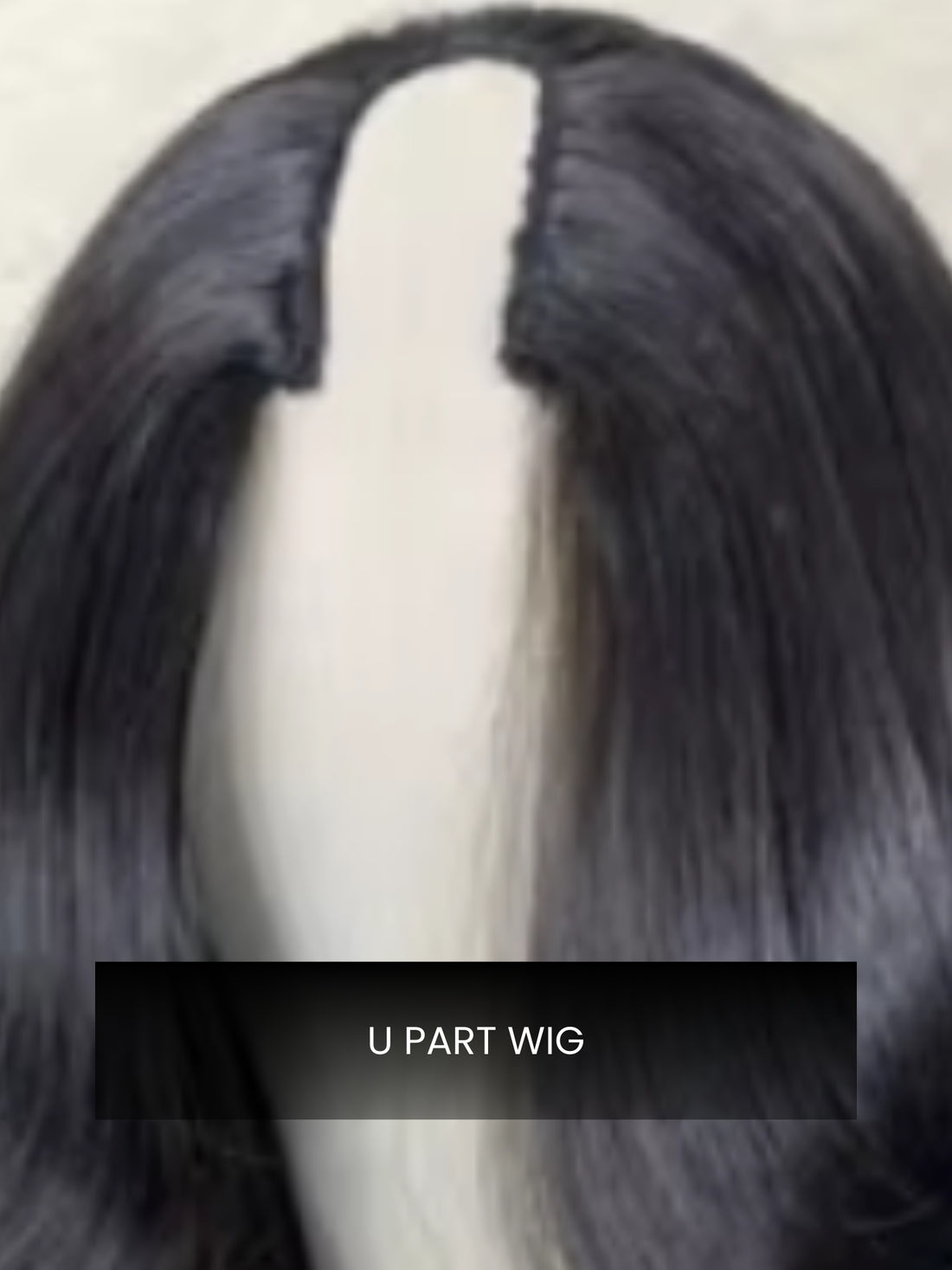 Plush U & V Part Wig