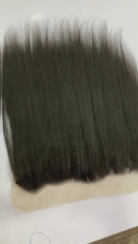 Plush HD &amp; Swiss Frontal - vietnamese/filipino/cambodian 13x6 Raw Double Drawn
